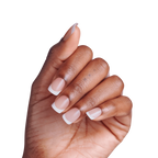 Kiss imPRESS Design Short Press-On Manicure Nails | Chic French