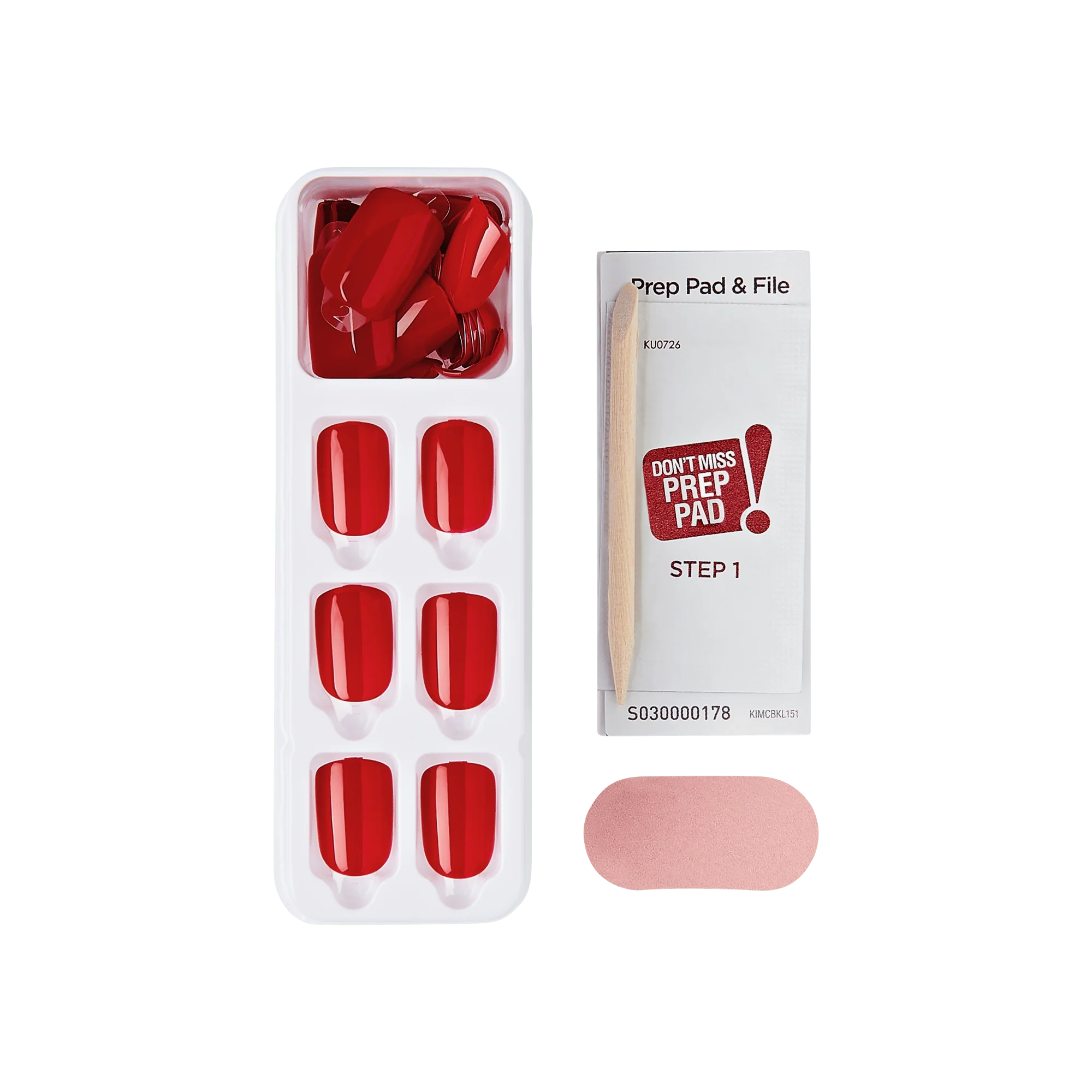 Kiss imPRESS Design Short Press-On Manicure Nails | Golden Harvest