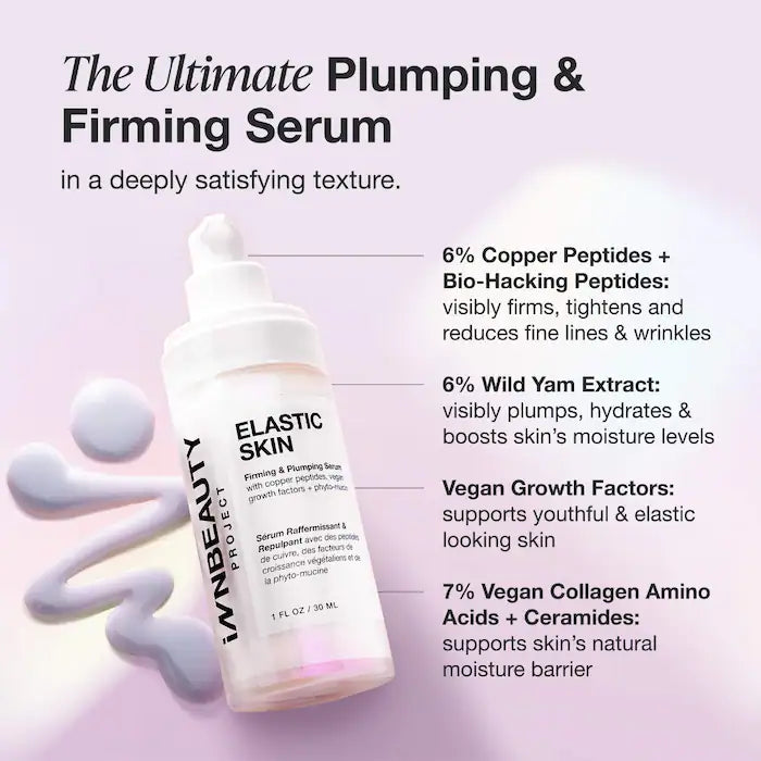 iNNBEAUTY PROJECT Elastic Skin Firming & Plumping Serum 1 oz / 30 ml