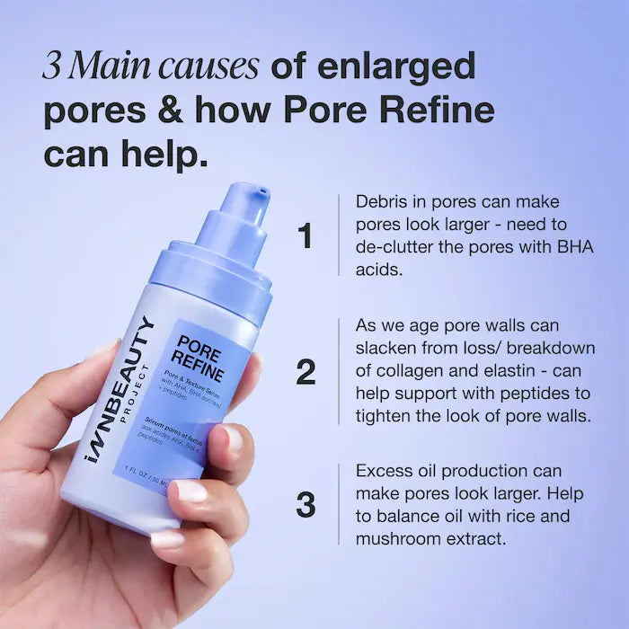 iNNBEAUTY PROJECT Pore Refine Pore & Texture Serum 1 oz / 30 ml