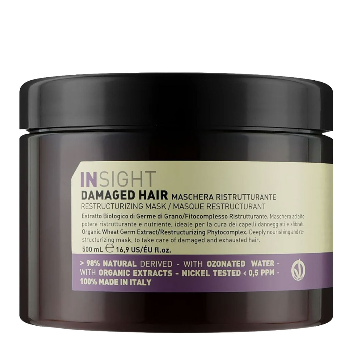 INSIGHT Damaged Hair Restructurizing Mask 500 ml / 16.9 oz