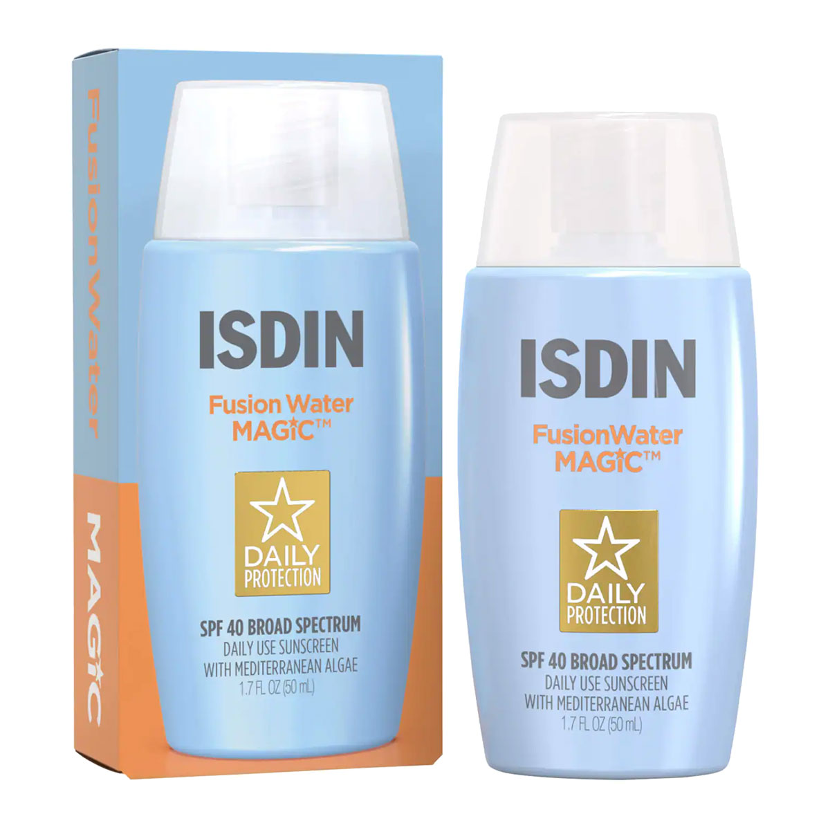ISDIN Fusion Water Magic SPF 40 Sunscreen  1.7 oz / 50 ml