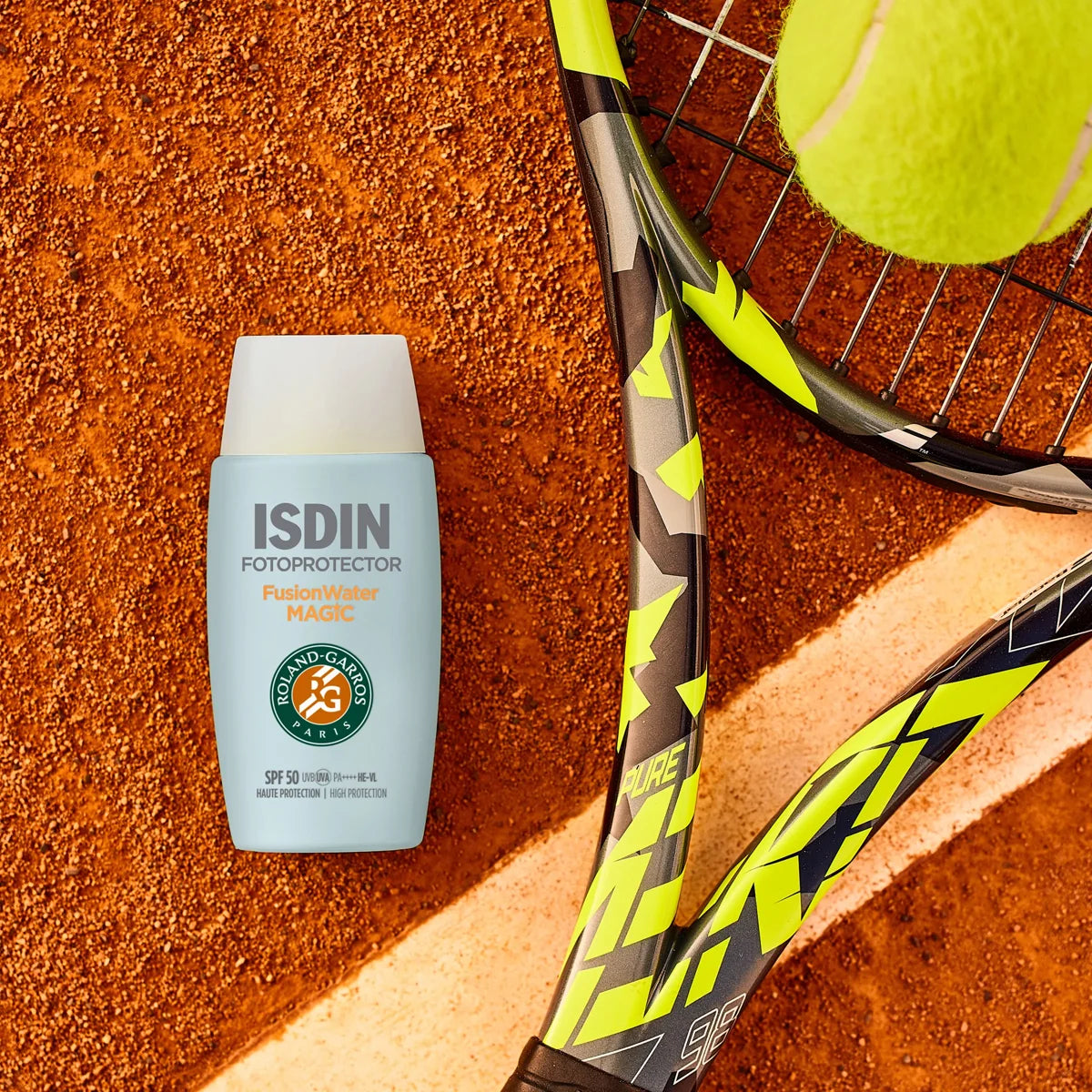 ISDIN Fotoprotector Fusion Water Magic SPF 50 x Roland Garros Limited Edition 50 ml