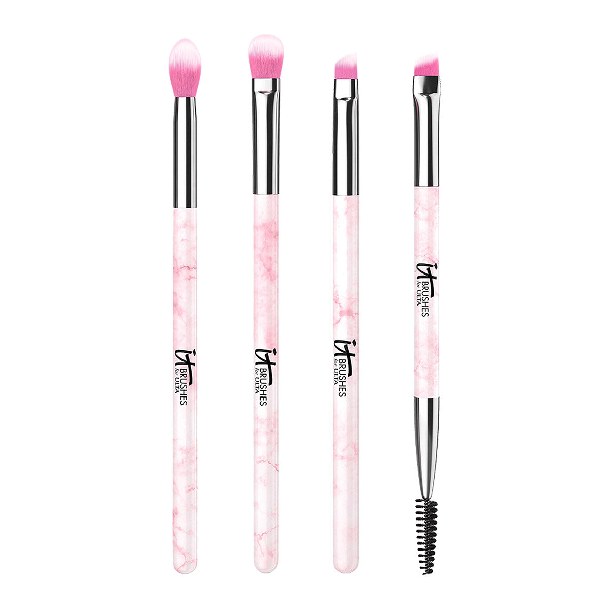 It Cosmetics for Ulta Rose Marble 4 Eye Brush Set
