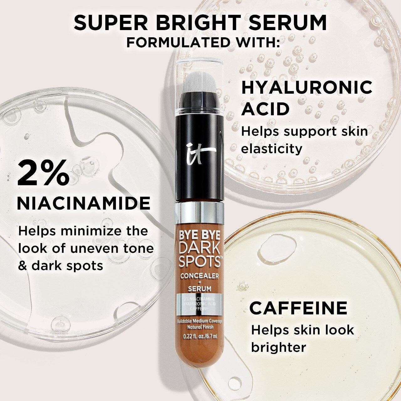 It Cosmetics Bye Bye Dark Spots Concealer + Serum
