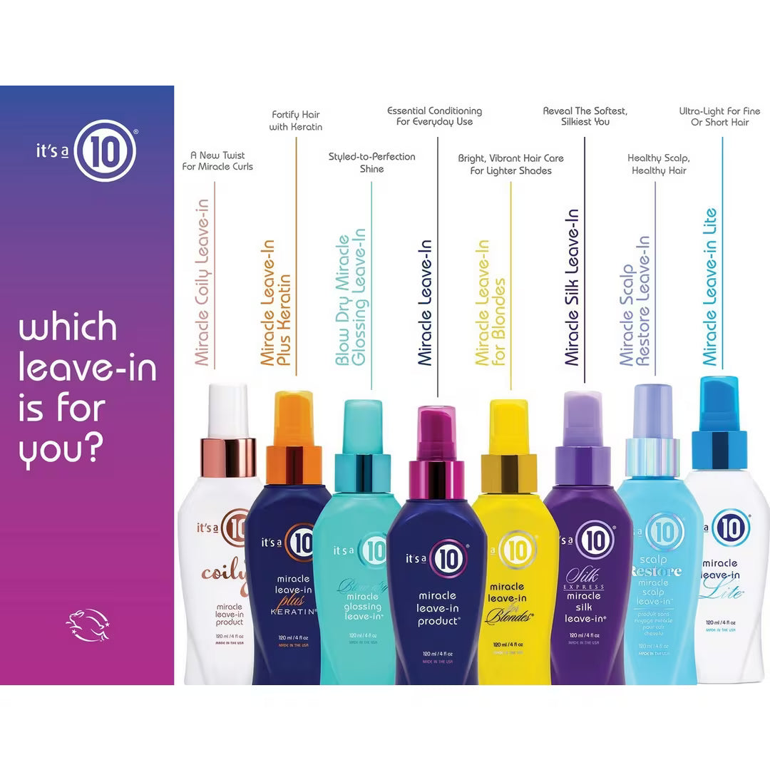 It's A 10 Miracle Leave-In Conditioner Plus Keratin 296 ml / 10 oz