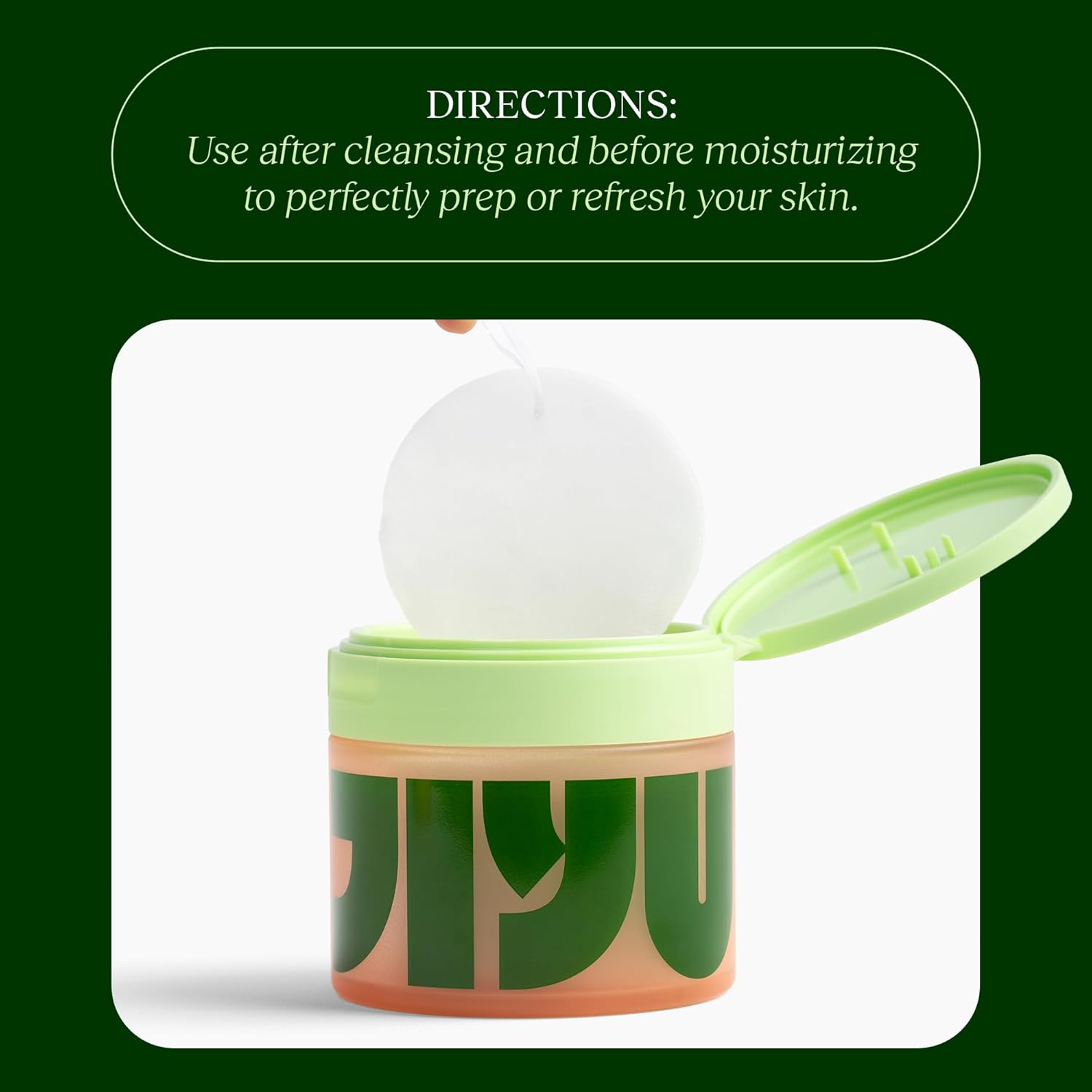 Jiyu Renewal & Rejuvenation Toner Pads (100 ea)