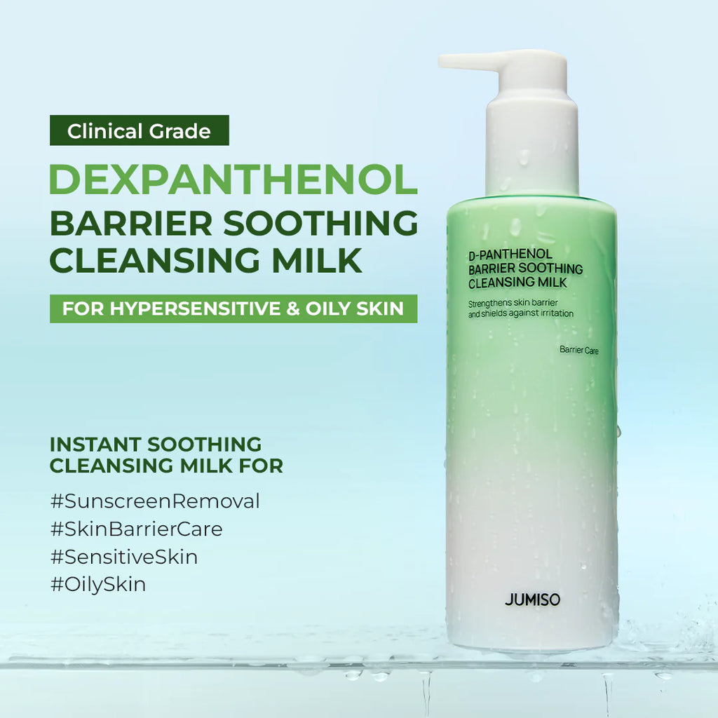 Jumiso D-Panthenol Barrier Soothing Cleansing Milk 300 ml / 10.14 oz