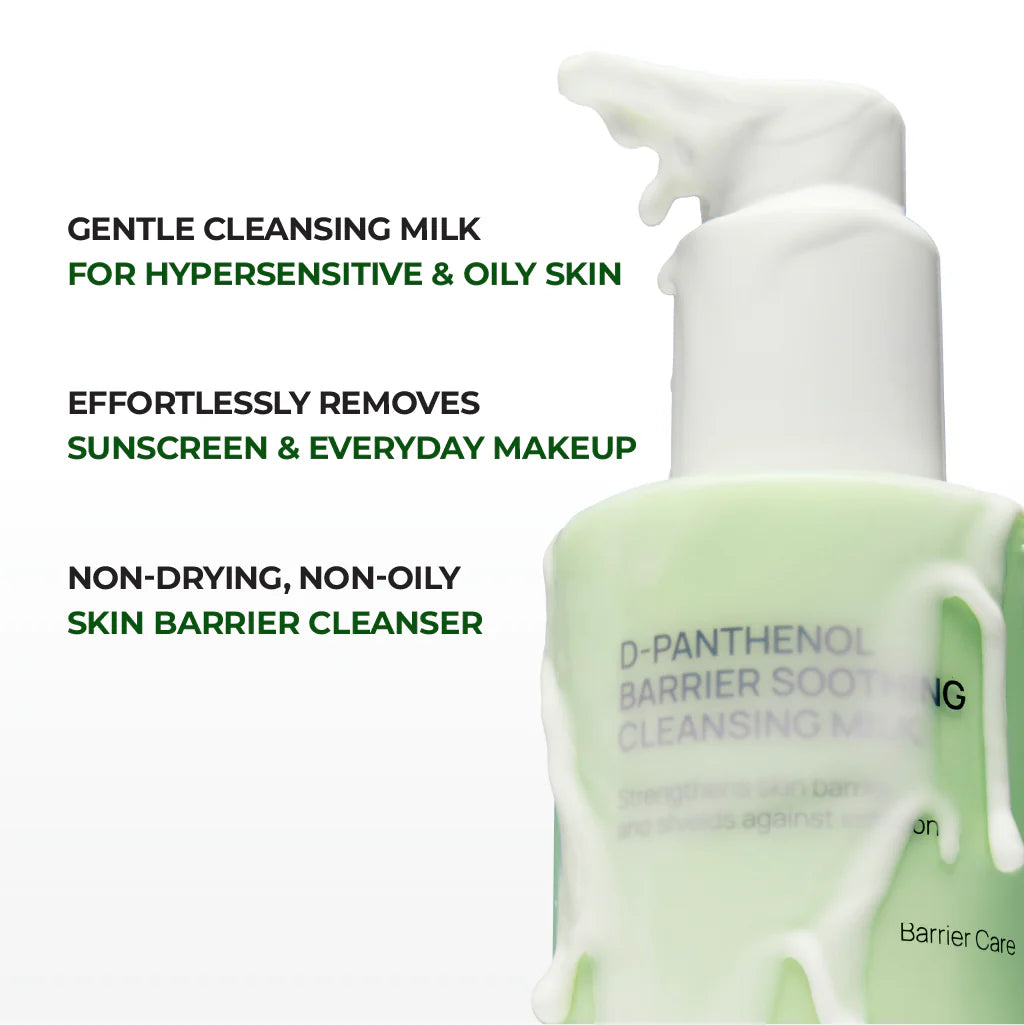 Jumiso D-Panthenol Barrier Soothing Cleansing Milk 300 ml / 10.14 oz