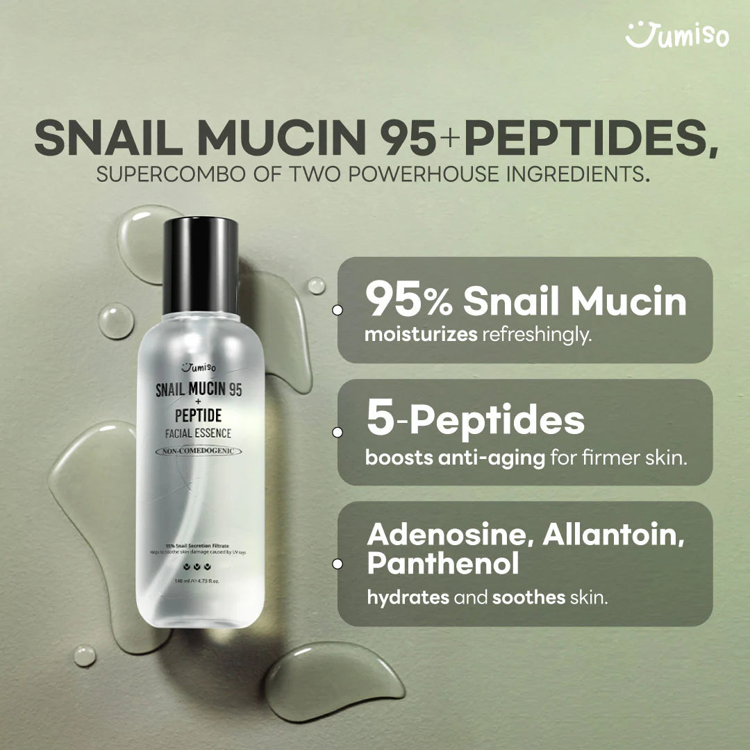Jumiso Snail Mucin 95 + Peptide Essence 140 ml