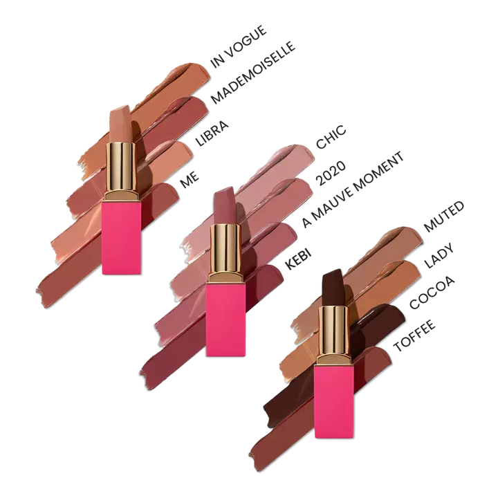 Juvia's Place The Nude Peaches Velvety Matte Lipstick | Libra