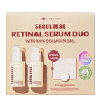 K-Secret Seoul 1988 Retinal Liposome 2% + Black Ginseng Duo 2 x 30 ml + 100% Collagen Ball