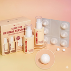 K-Secret Seoul 1988 Retinal Liposome 2% + Black Ginseng Duo 2 x 30 ml + 100% Collagen Ball