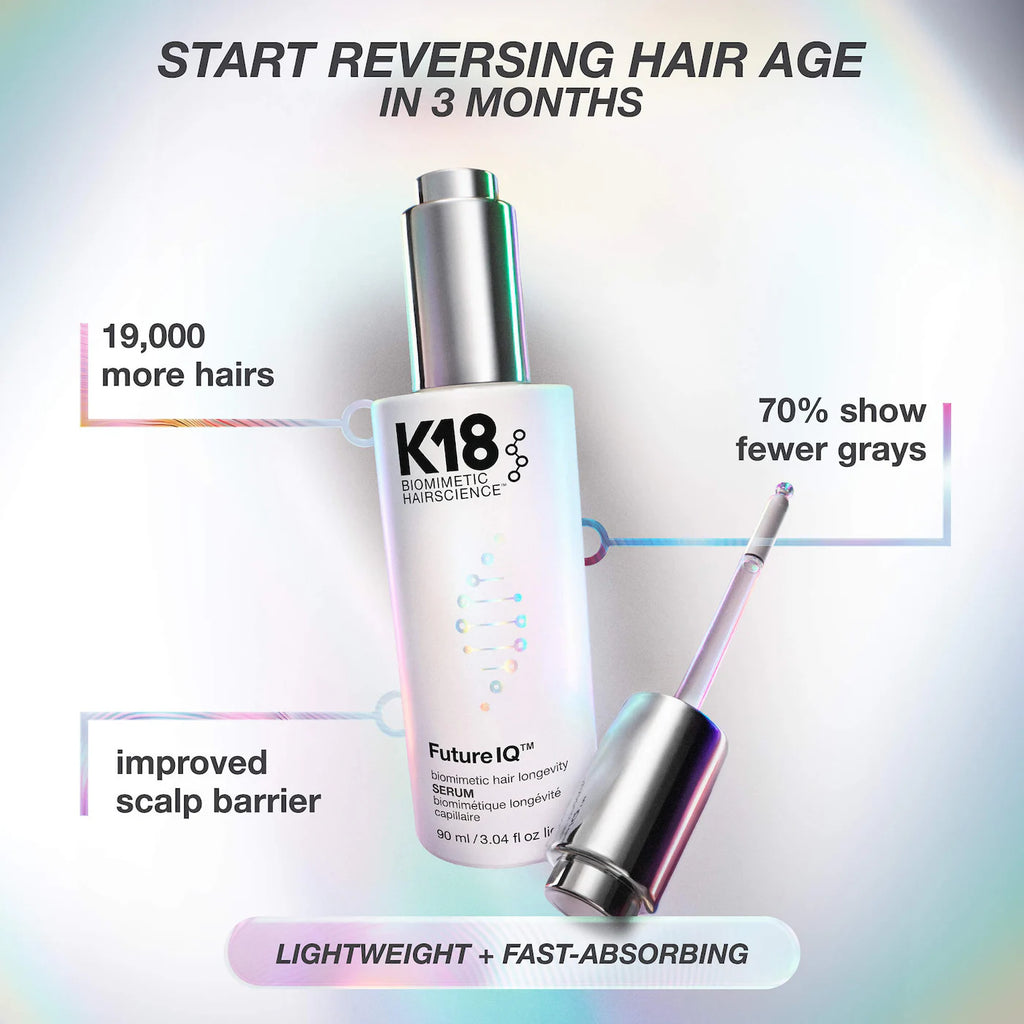 K18 FutureIQ™ Hair Longevity Serum 90 ml / 3.04 oz