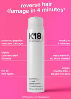 K18 Biomimetic Hairscience Leave-in Molecular Repair Hair Mask 150 ml / 5 oz