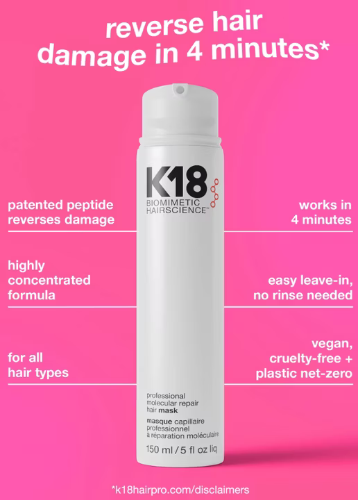 K18 Biomimetic Hairscience Leave-in Molecular Repair Hair Mask 150 ml / 5 oz