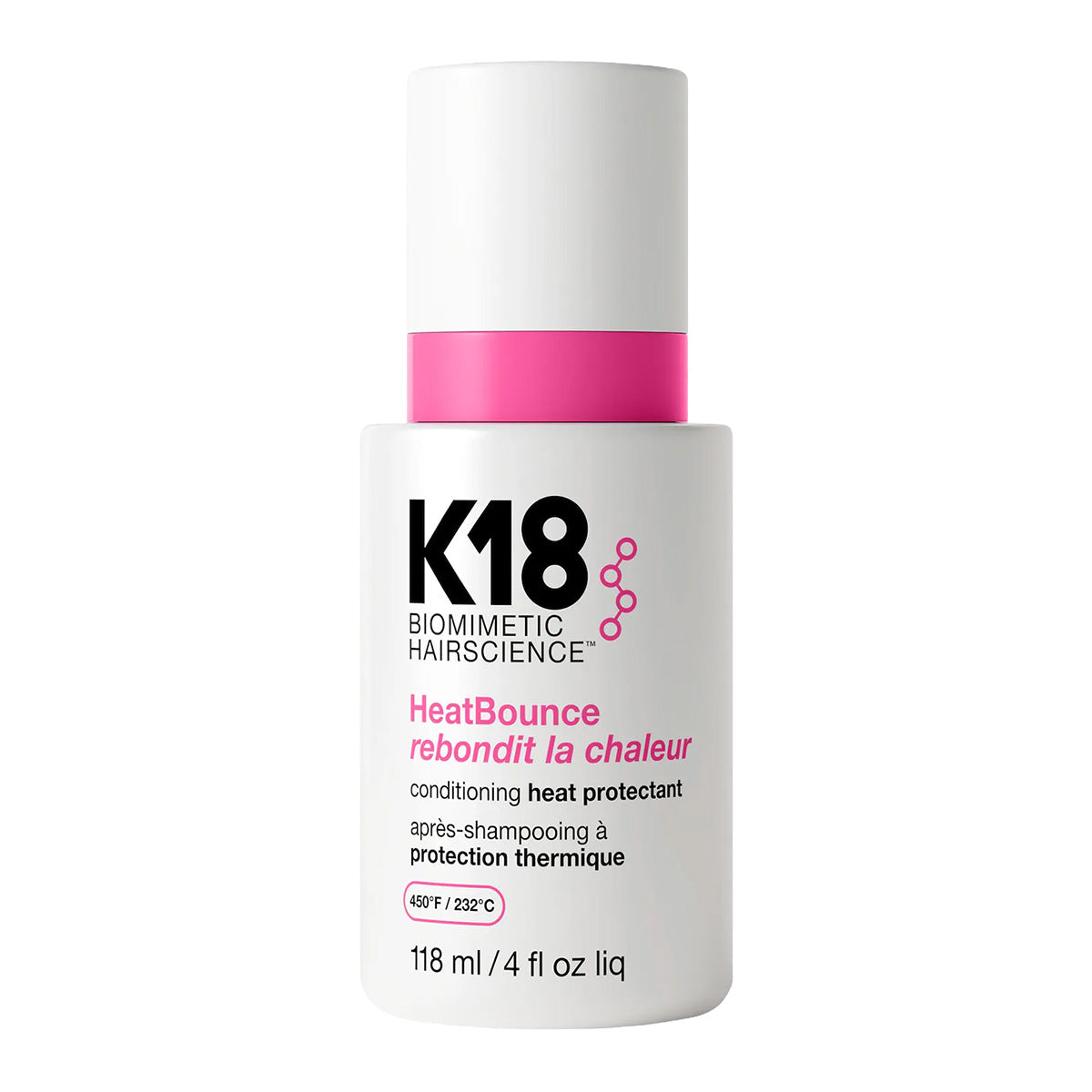 K18 Biomimetic Hairscience HeatBounce Leave-In Conditioner Heat Protectant 118 ml / 4 oz