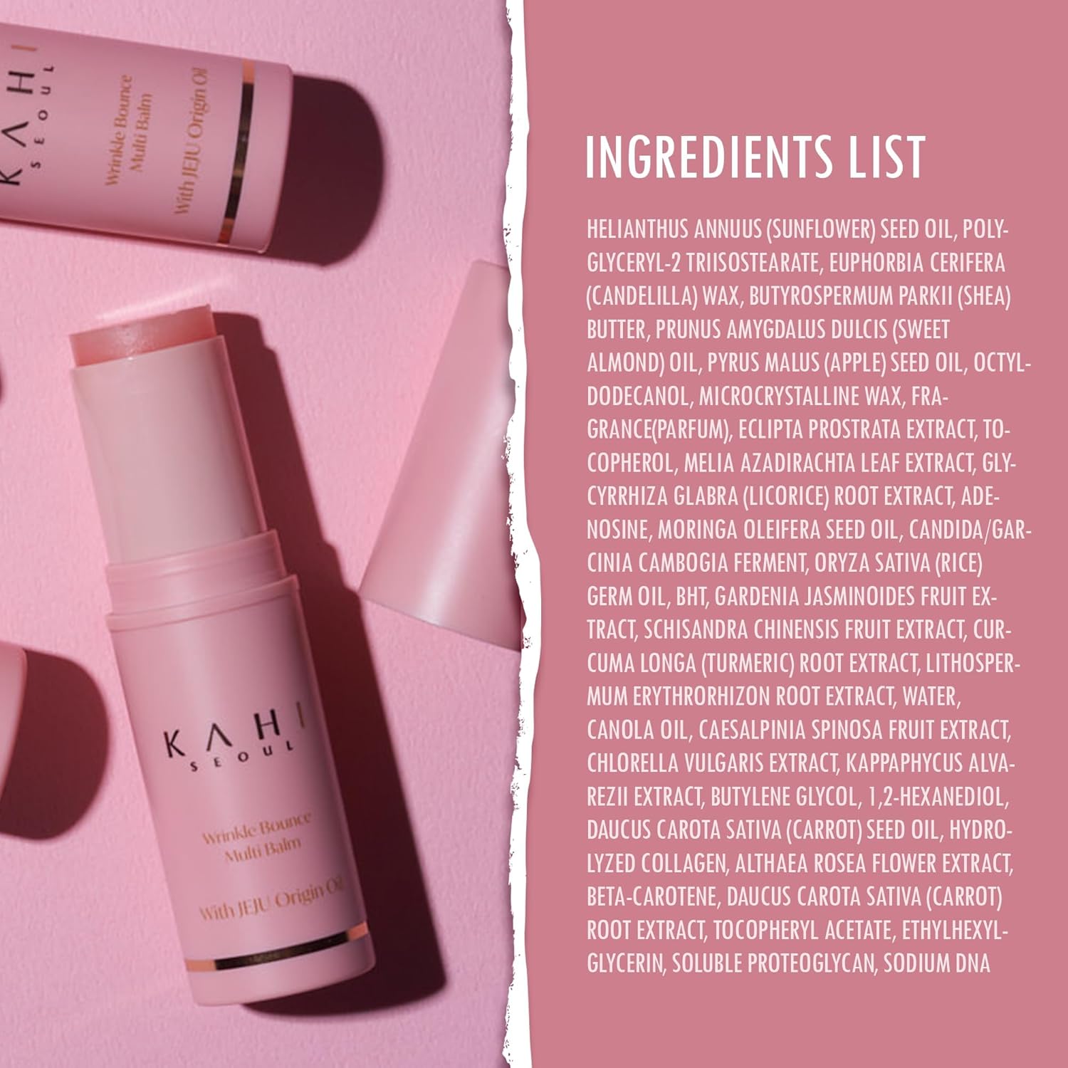 Kahi Seoul Wrinkle Bounce Multi Balm with Jeju Origin Oil 9 g
