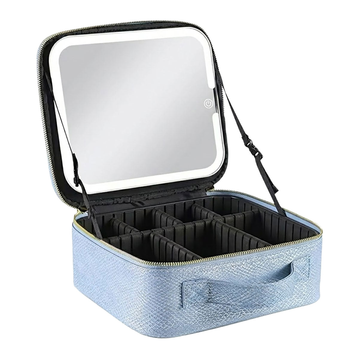 Pralena Portable Makeup Bag with LED Mirror