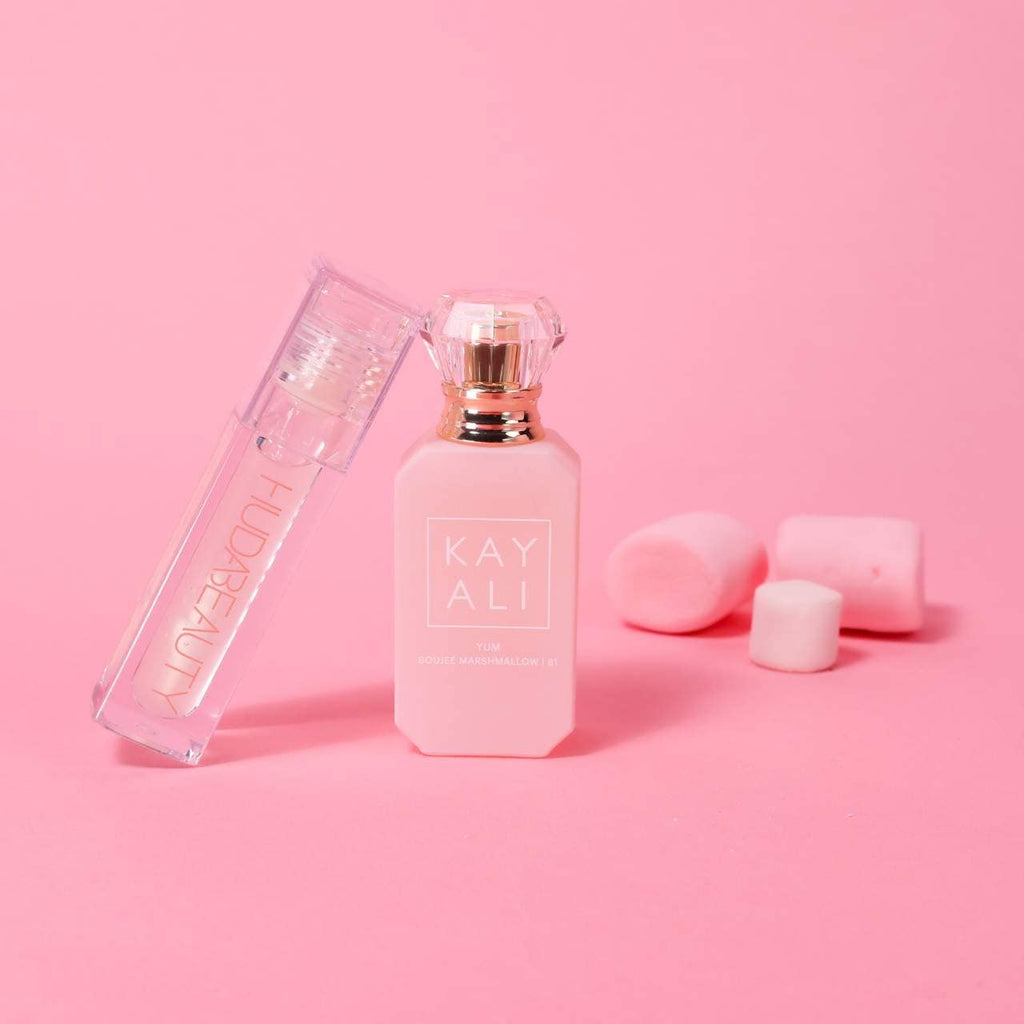 Kayali Yummy Kiss Set Yum Marshmallow + Faux Filler Gloss Glassy