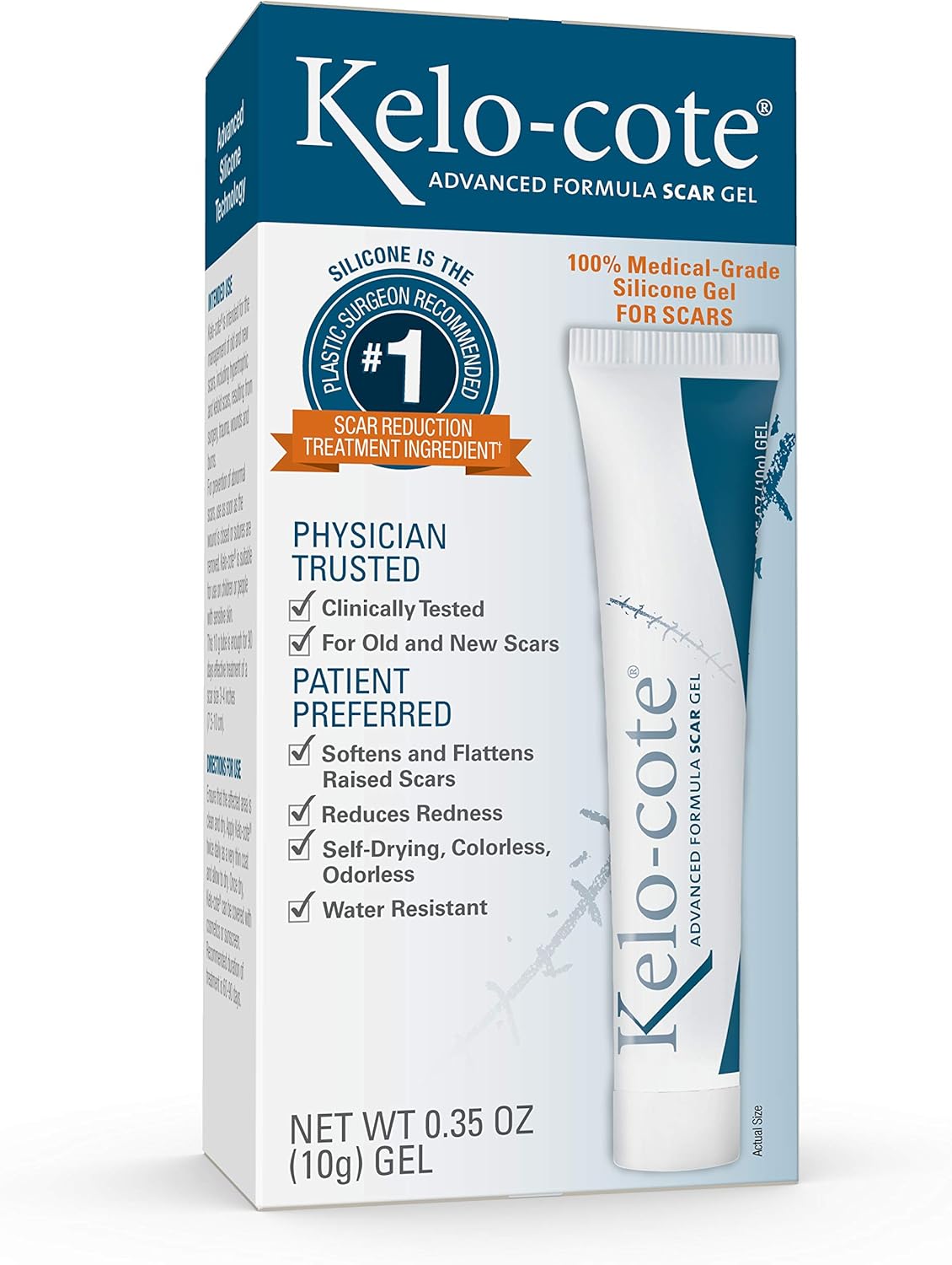 Kelo-cote Advanced Formula Scar Gel 10 g / 0.35 oz