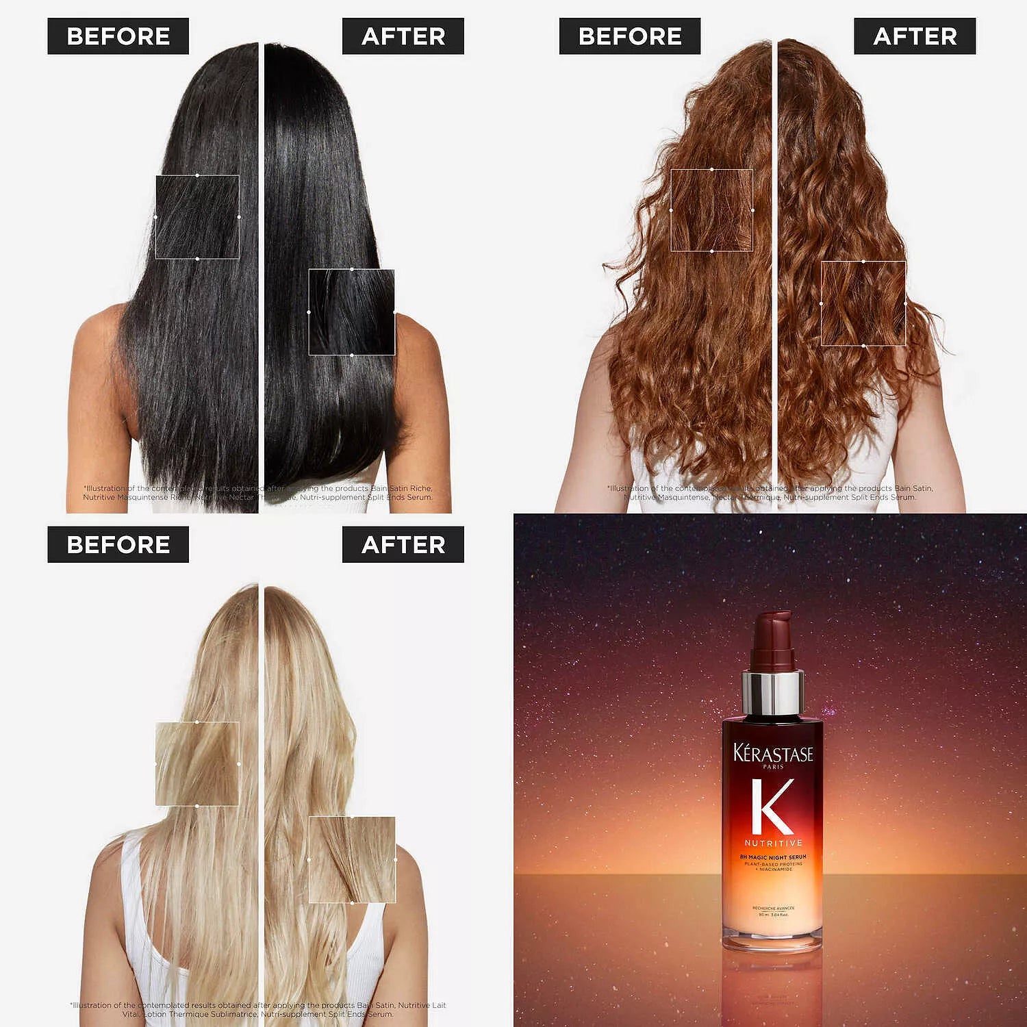 Kérastase 8H Magic Night Serum Hair Gift Set