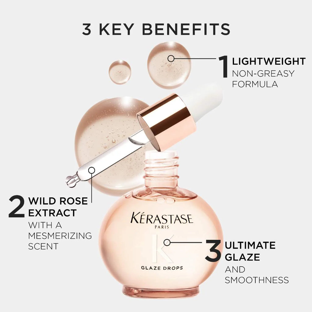 Kérastase Gloss Absolu Glaze Drops Anti-Frizz Hair Oil 45 ml / 1.52 oz