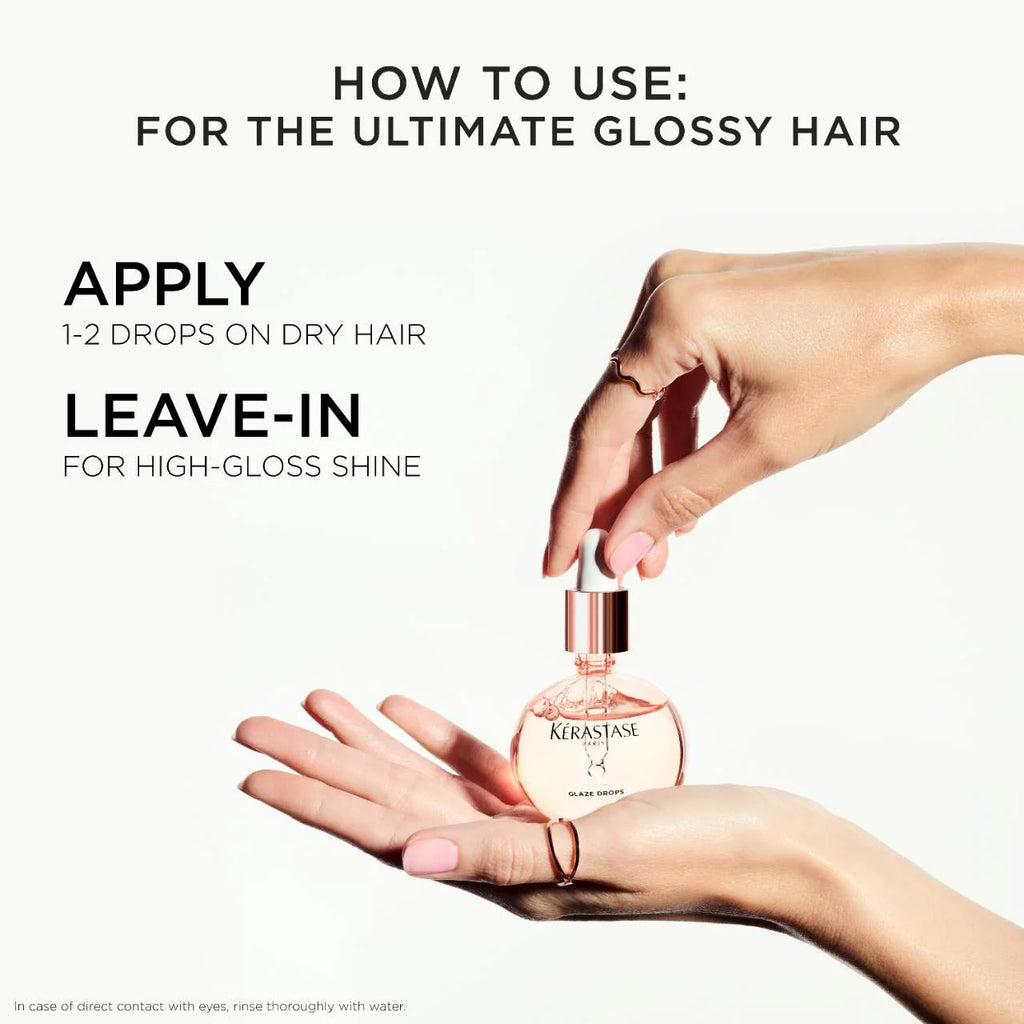 Kérastase Gloss Absolu Glaze Drops Anti-Frizz Hair Oil 45 ml / 1.52 oz