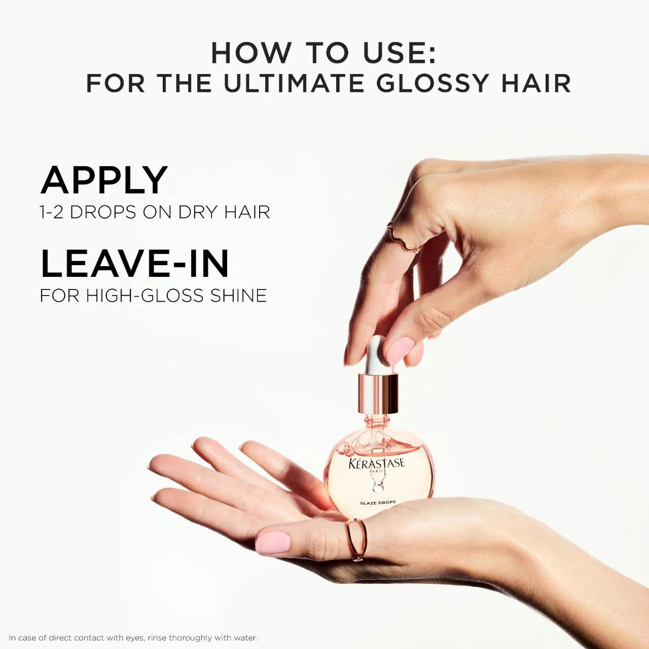 Kérastase Gloss Absolu Glaze Drops Anti-Frizz Hair Oil 45 ml / 1.52 oz