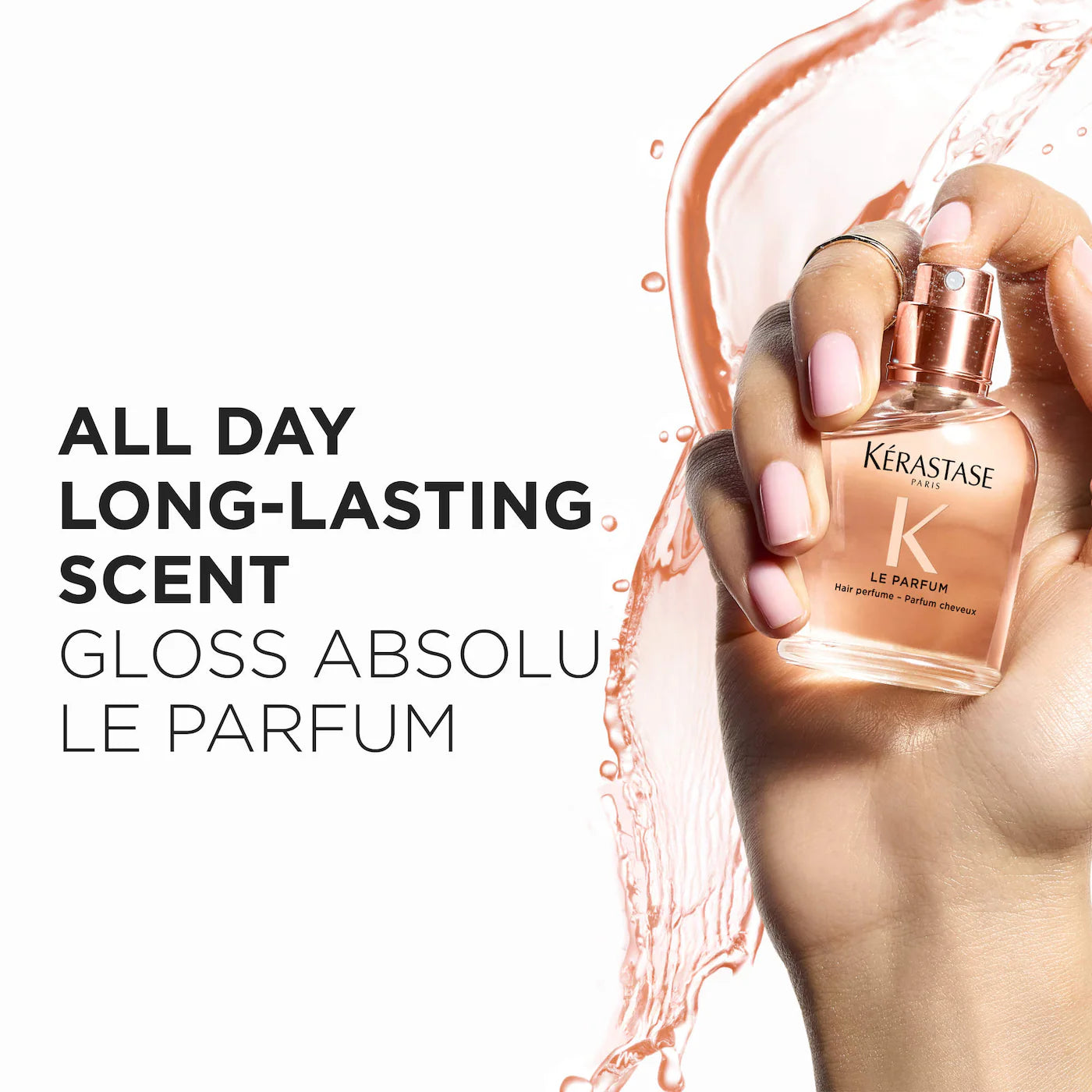 Kérastase Gloss Absolu Hair Perfume with Citrus, Vanilla & Rose 30 ml / 1.01 oz