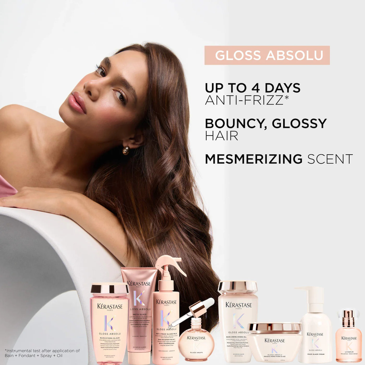 Kérastase Gloss Absolu Hair Perfume with Citrus, Vanilla & Rose 30 ml / 1.01 oz