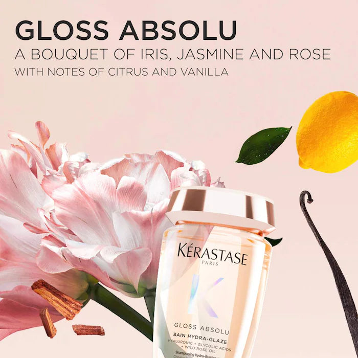 Kérastase Gloss Absolu Bain Hydra-Glaze Illuminating Shampoo 250 ml / 8.45 oz
