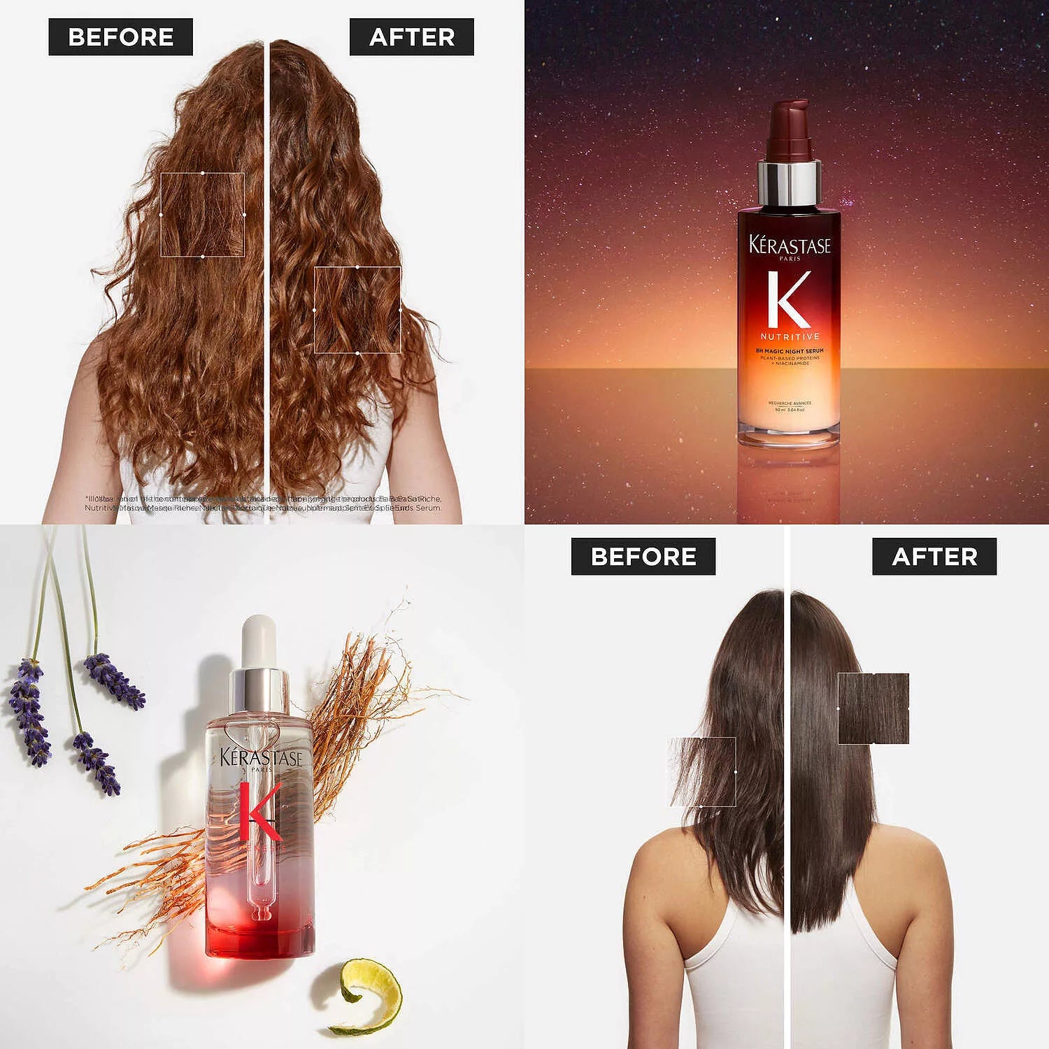 Kérastase Genesis Serum & Mini 8H Magic Night Serum Hair Gift Set