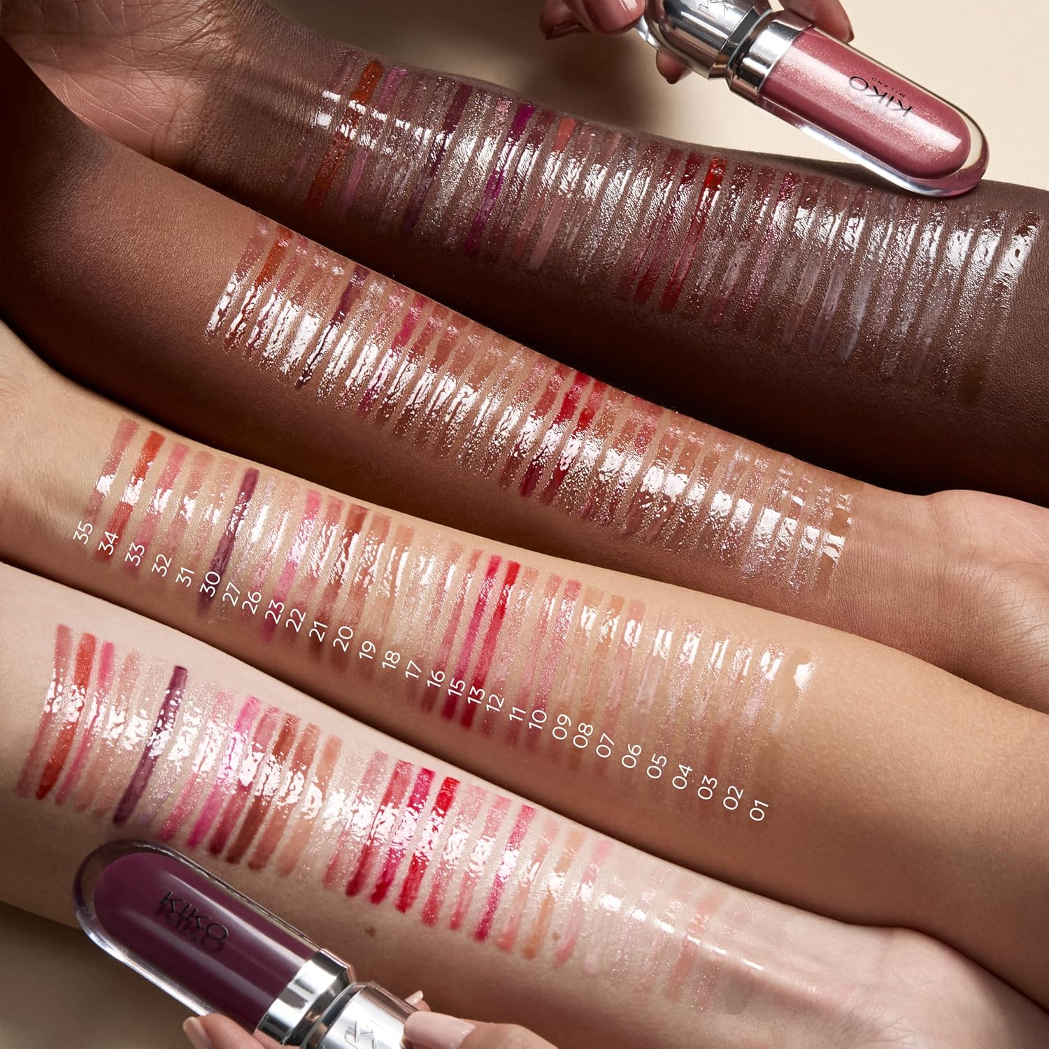 KIKO Milano 3D Hydra Lip Oil | 17 Pearly Mauve