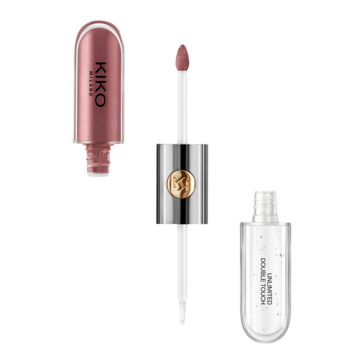 Kiko Milano Unlimited Double Touch Liquid Lip Colour | 121 Dark Rosy Chestnut