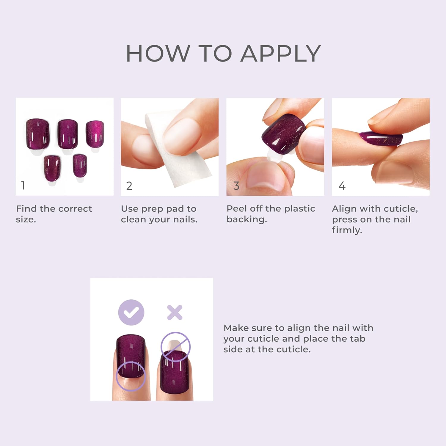 Kiss ImPRESS Color FX Press-On Manicure | Hidden Gem