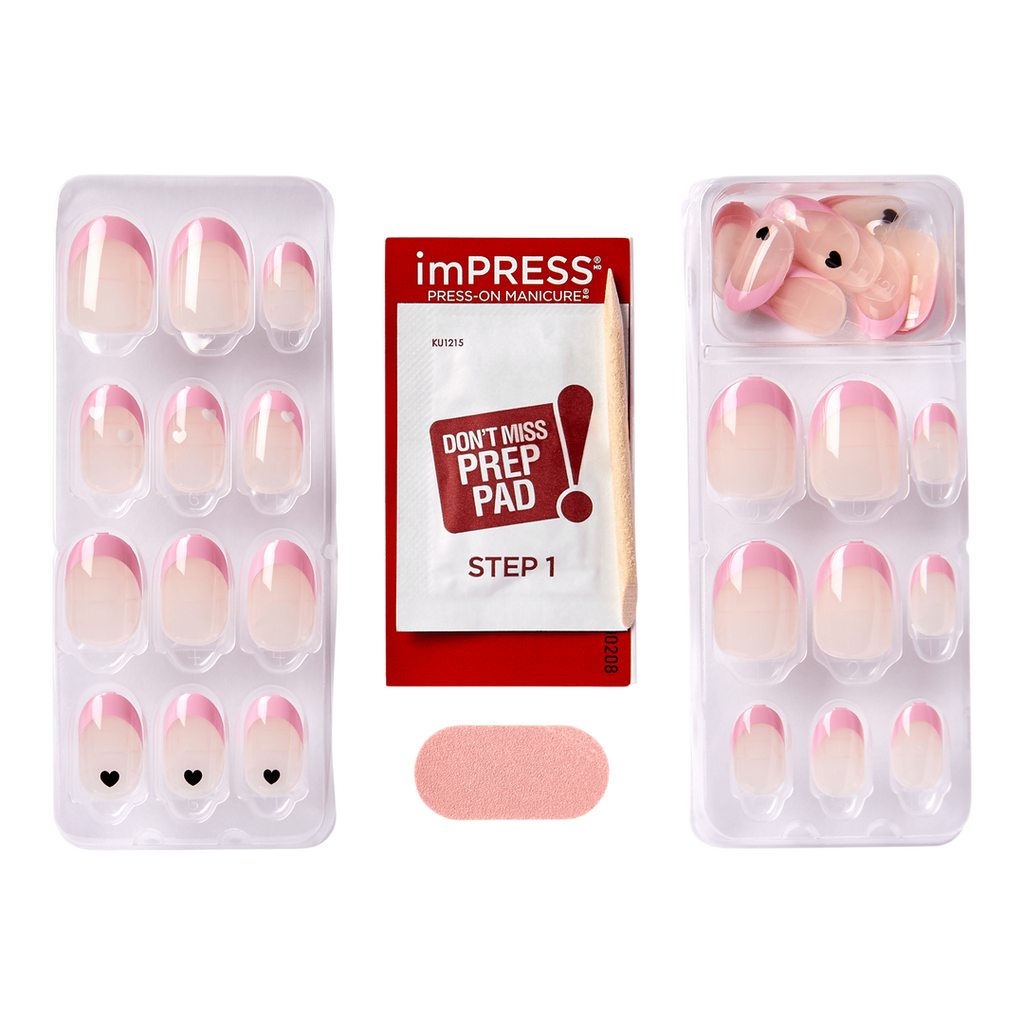 Kiss imPRESS Design Short Press-On Manicure Nails | Ditto