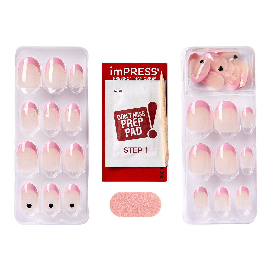Kiss imPRESS Design Short Press-On Manicure Nails | Ditto