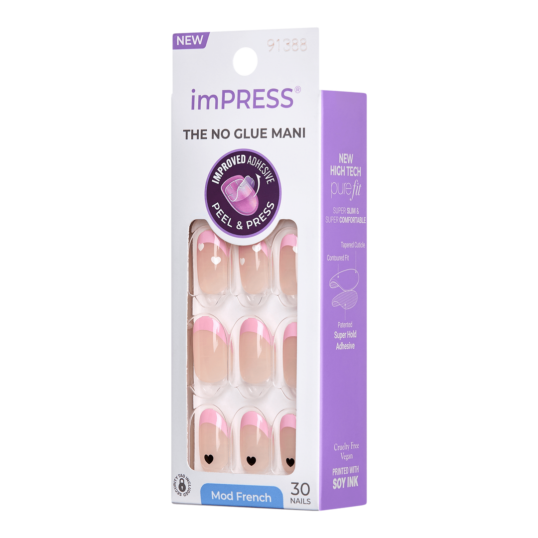 Kiss imPRESS Design Short Press-On Manicure Nails | Ditto