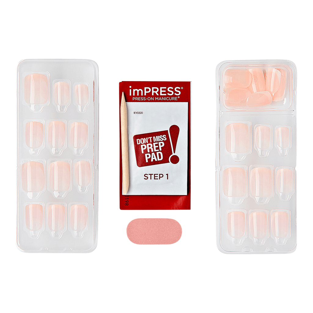 Kiss imPRESS Design Short Press-On Manicure Nails | Heroic