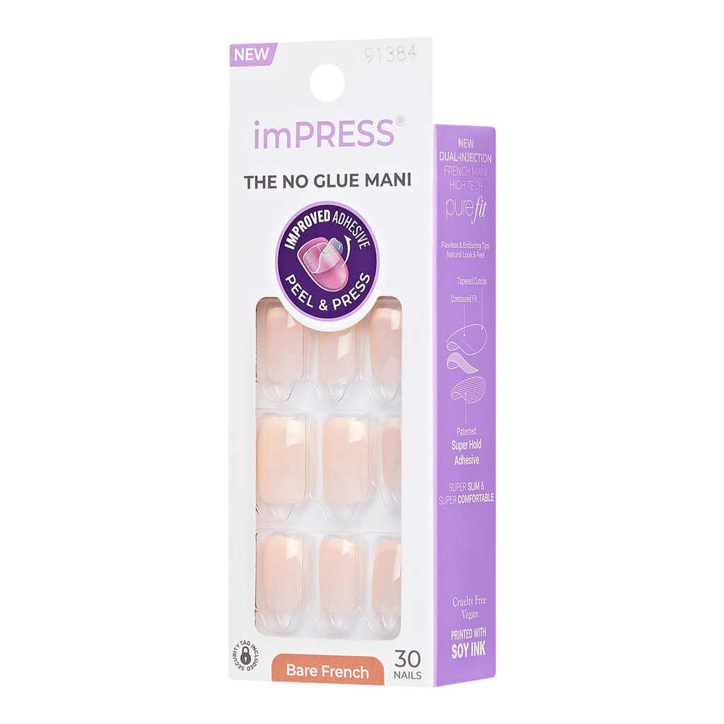 Kiss imPRESS Design Short Press-On Manicure Nails | Heroic