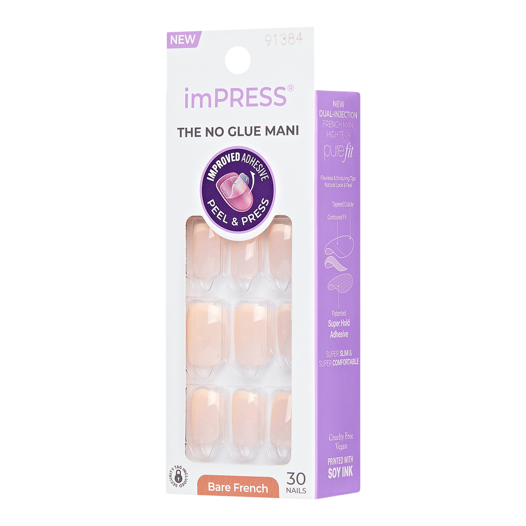 Kiss imPRESS Design Short Press-On Manicure Nails | Heroic