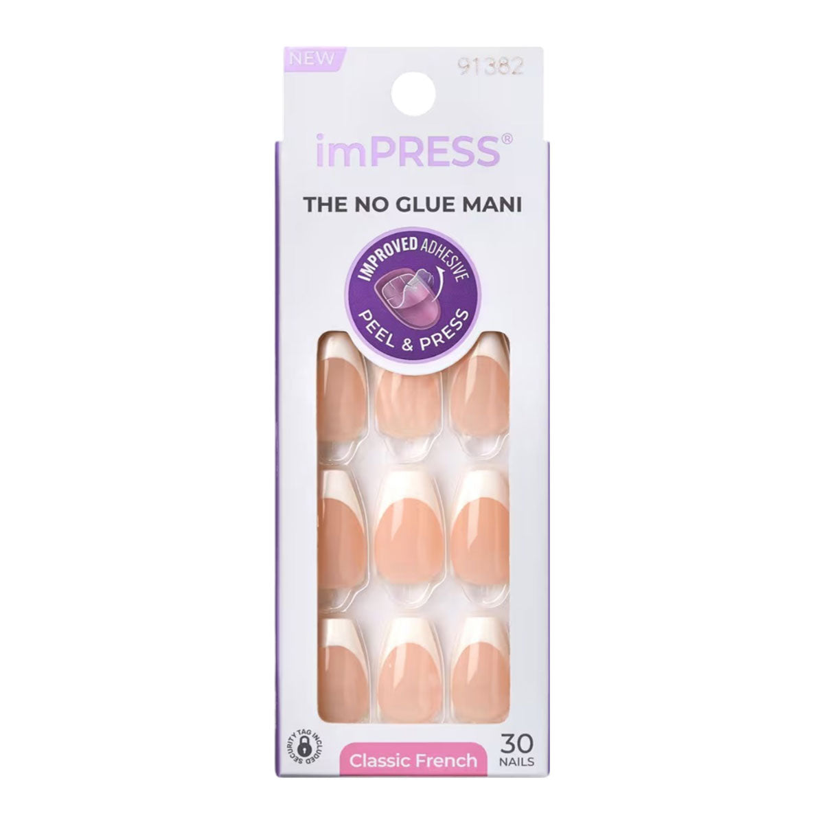 Kiss imPRESS Design Short Press-On Manicure Nails | Ideal