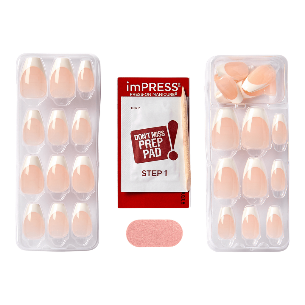 Kiss imPRESS Design Short Press-On Manicure Nails | Ideal