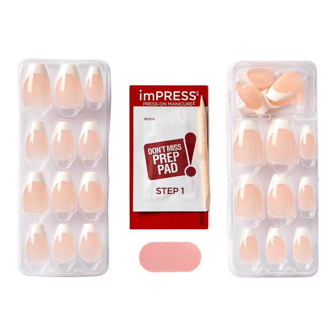 Kiss imPRESS Design Short Press-On Manicure Nails | Ideal