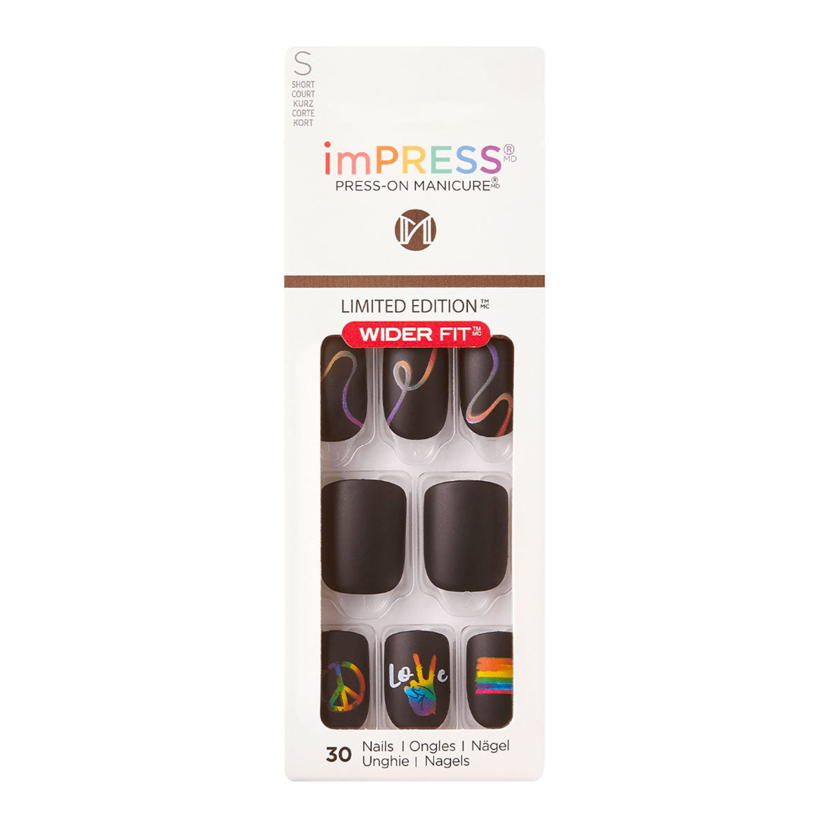 Kiss imPRESS Press-On Manicure | Loveislove (Wider Fit)