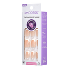 Kiss imPRESS Design Short Press-On Manicure Nails | Model