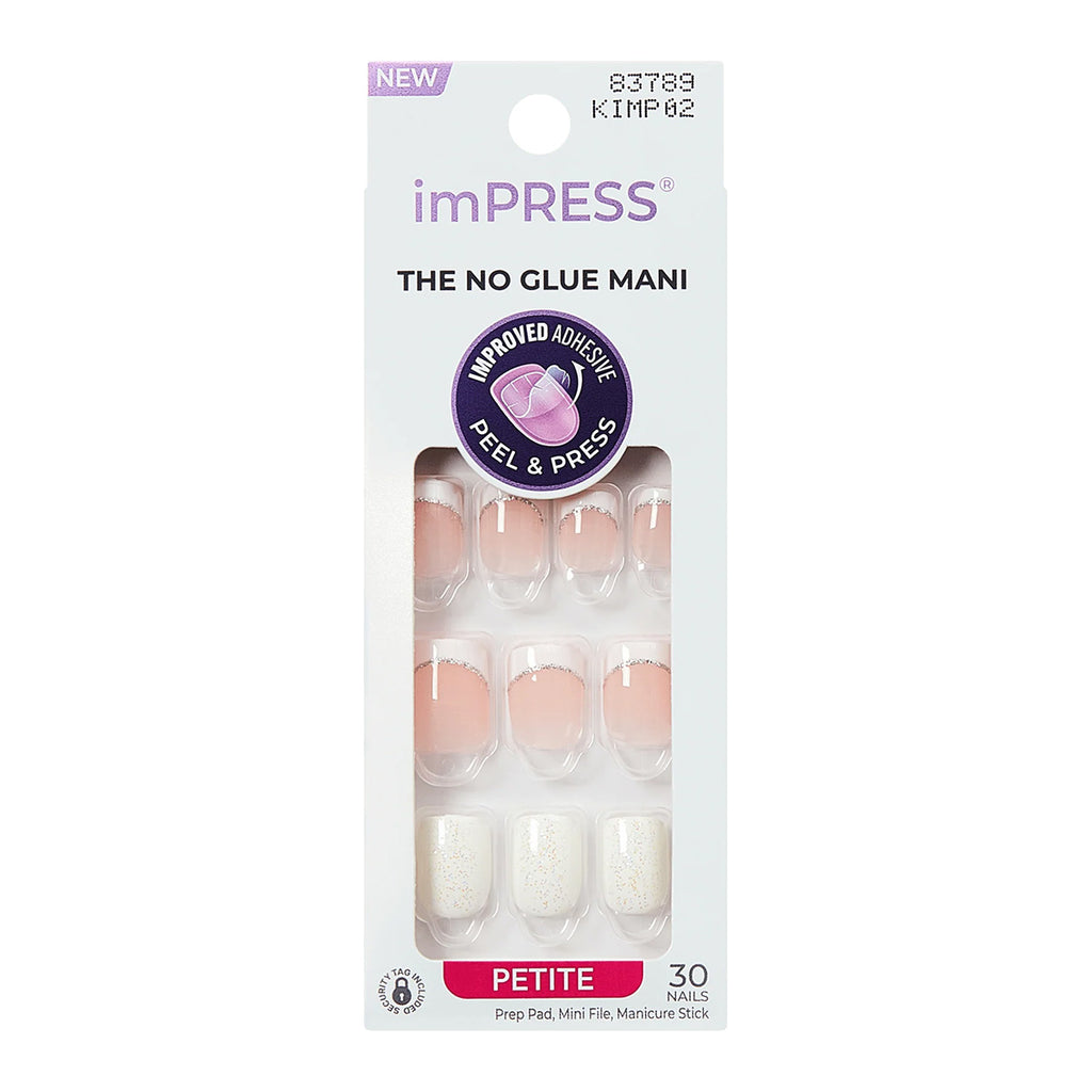 Kiss imPRESS Design Short Press-On Manicure Nails Petite | Mini Me