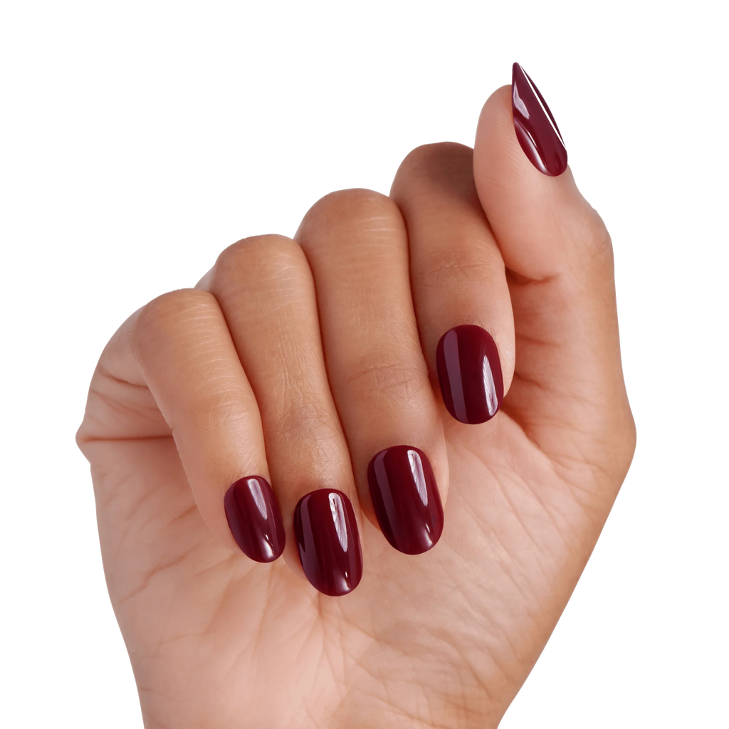 Kiss imPRESS Design Short Press-On Manicure Nails | Over You