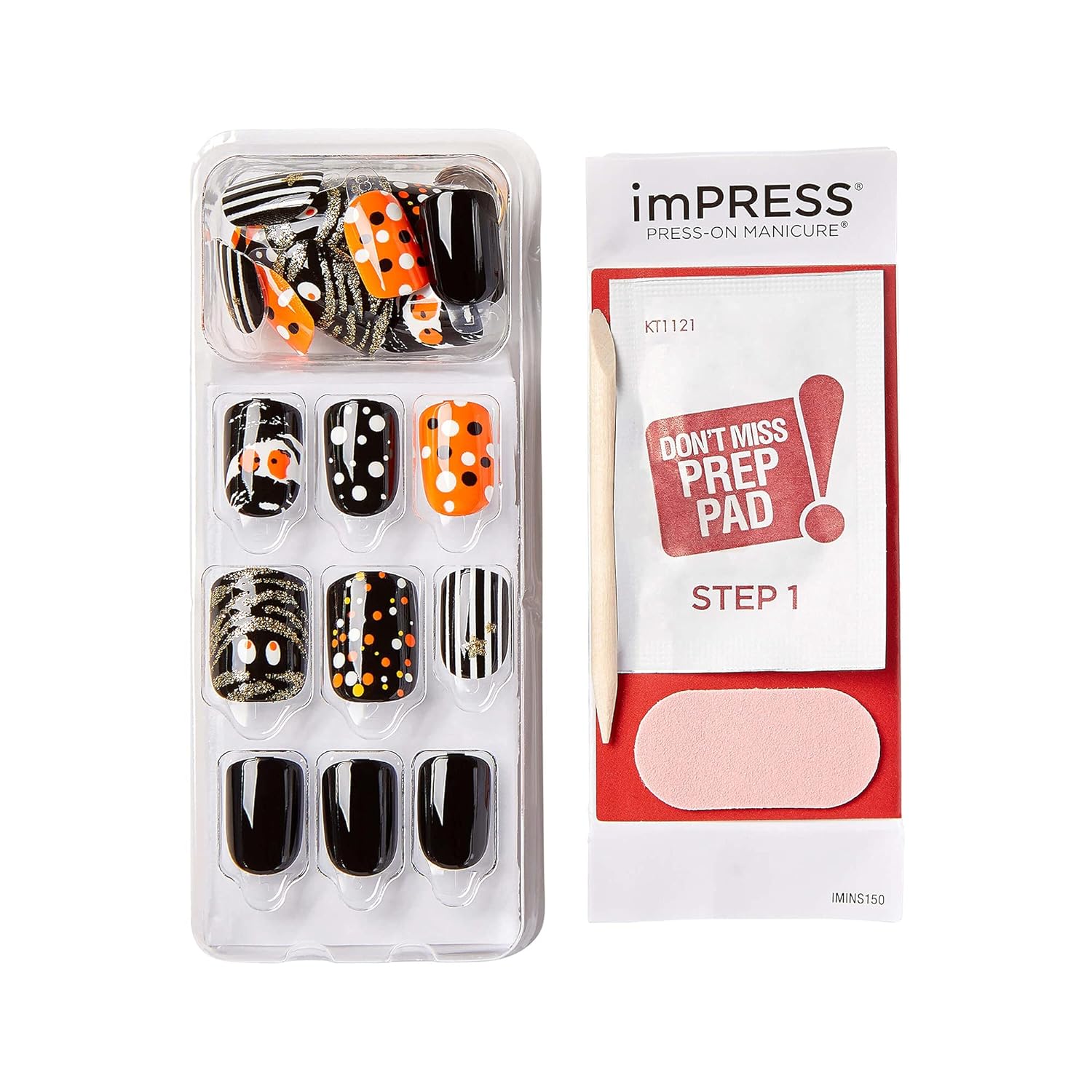 Kiss imPRESS Press-On Manicure | Bleeding Love